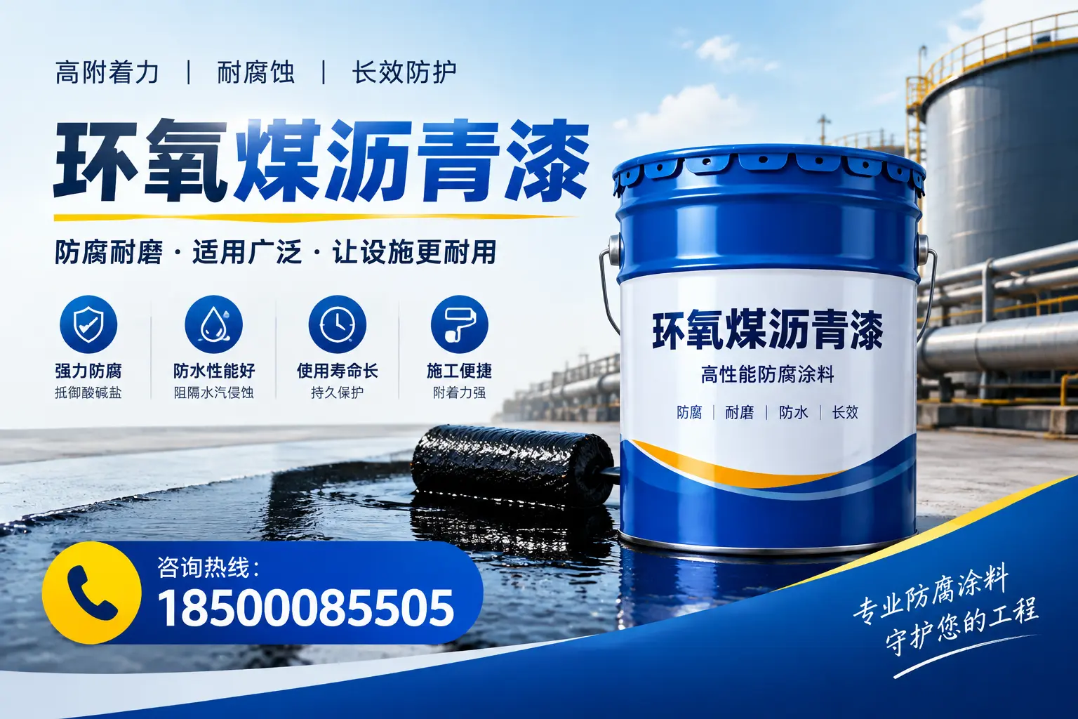 环氧煤沥青漆与其他涂料的对比分析，助力牡丹江企业决策